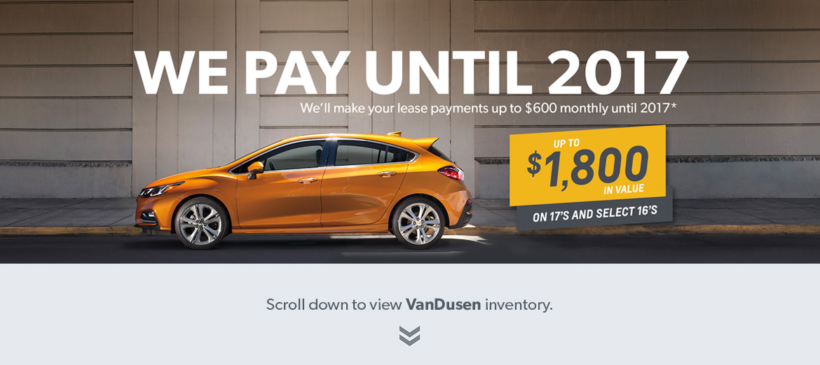 We Pay Until 2017