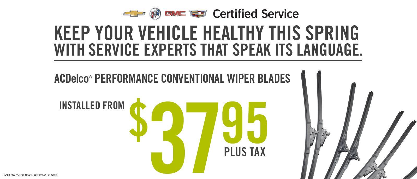 Wiper Blades Ajax Pickering Whitby Oshawa Clarington VanDusen Ontario