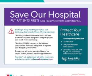 Save Rouge Valley Health System