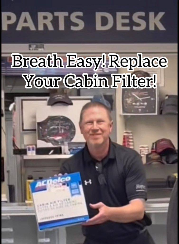 AC Delco cabin air filter can help you breath easier while driving in your car